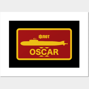 Oscar II Class Submarine Patch Posters and Art